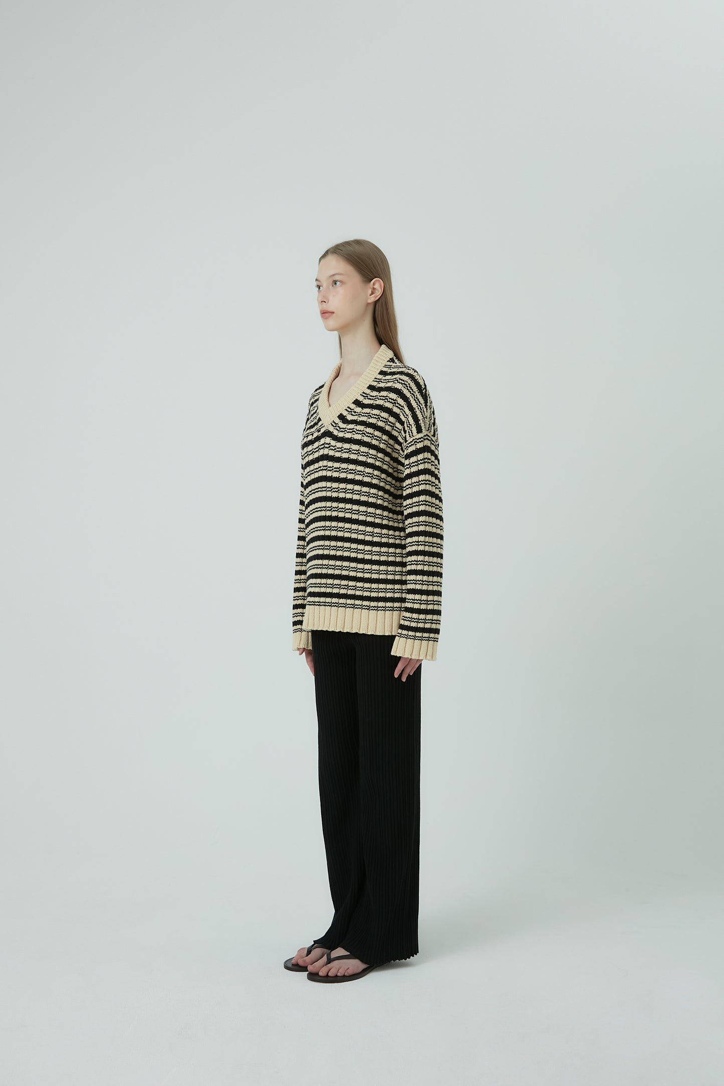 Pepper Sweater(Striped)