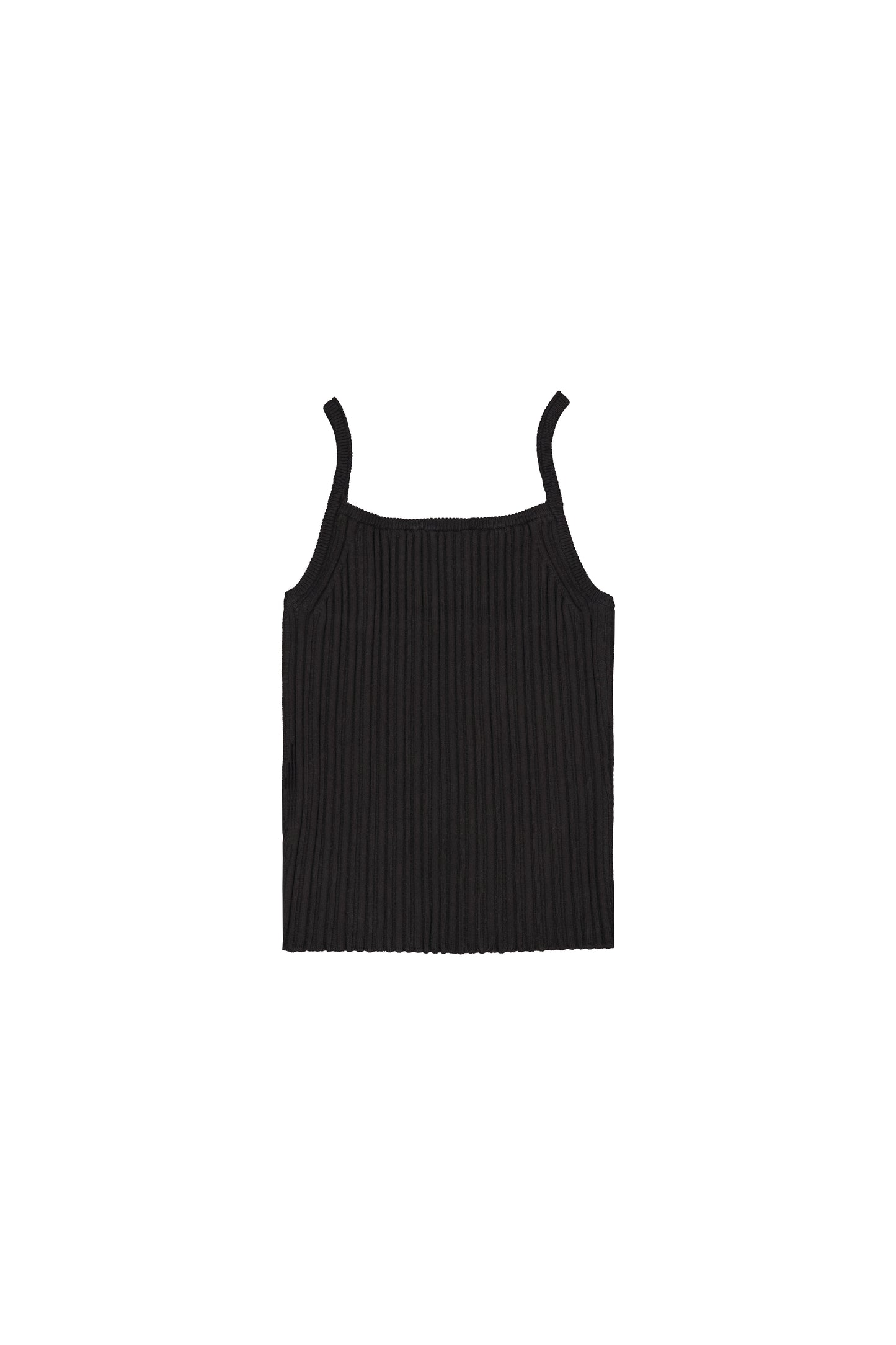 AMAR Ribbed Tank (Black)