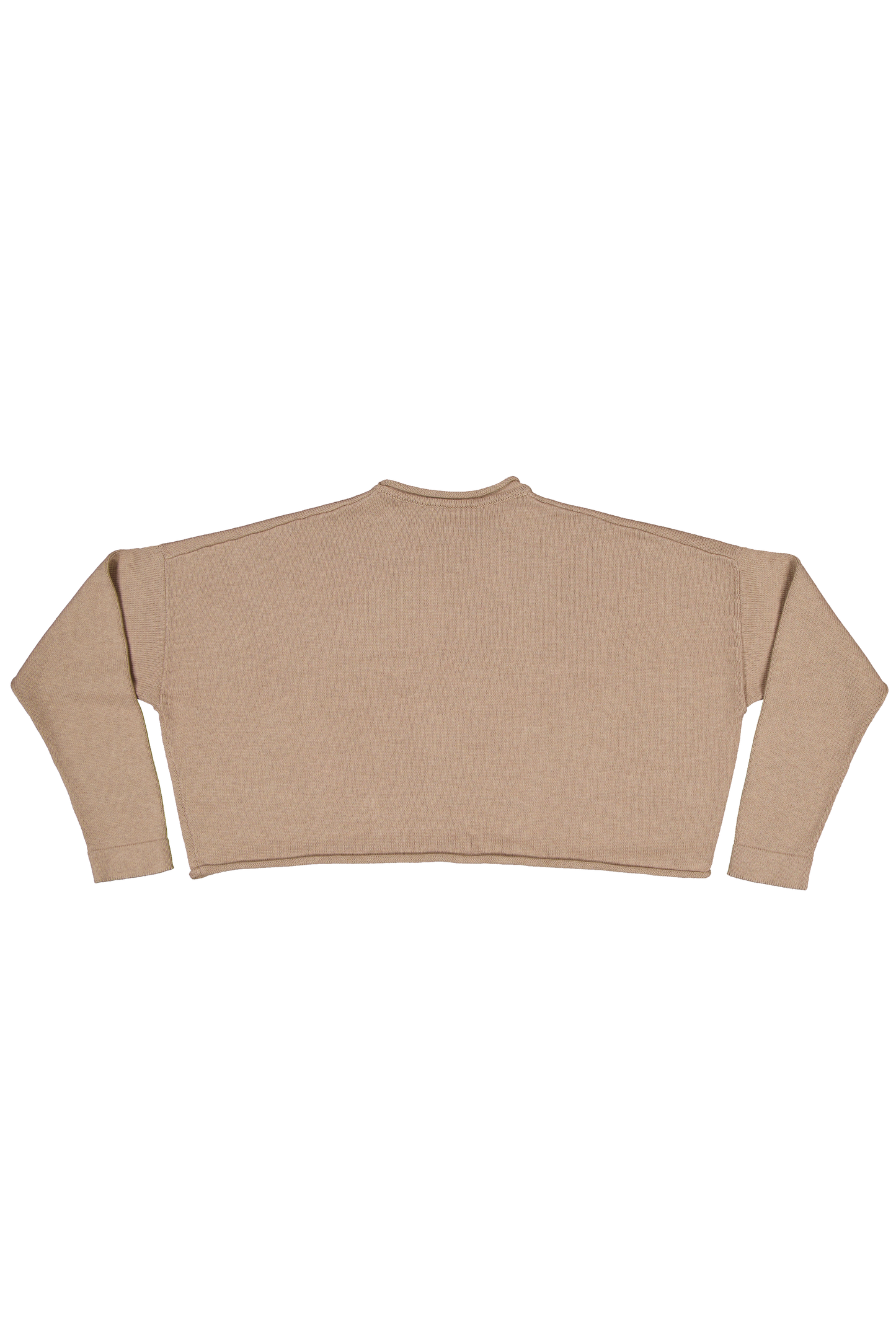 BREA Crewneck in Cotton and Cashmere (Latte)